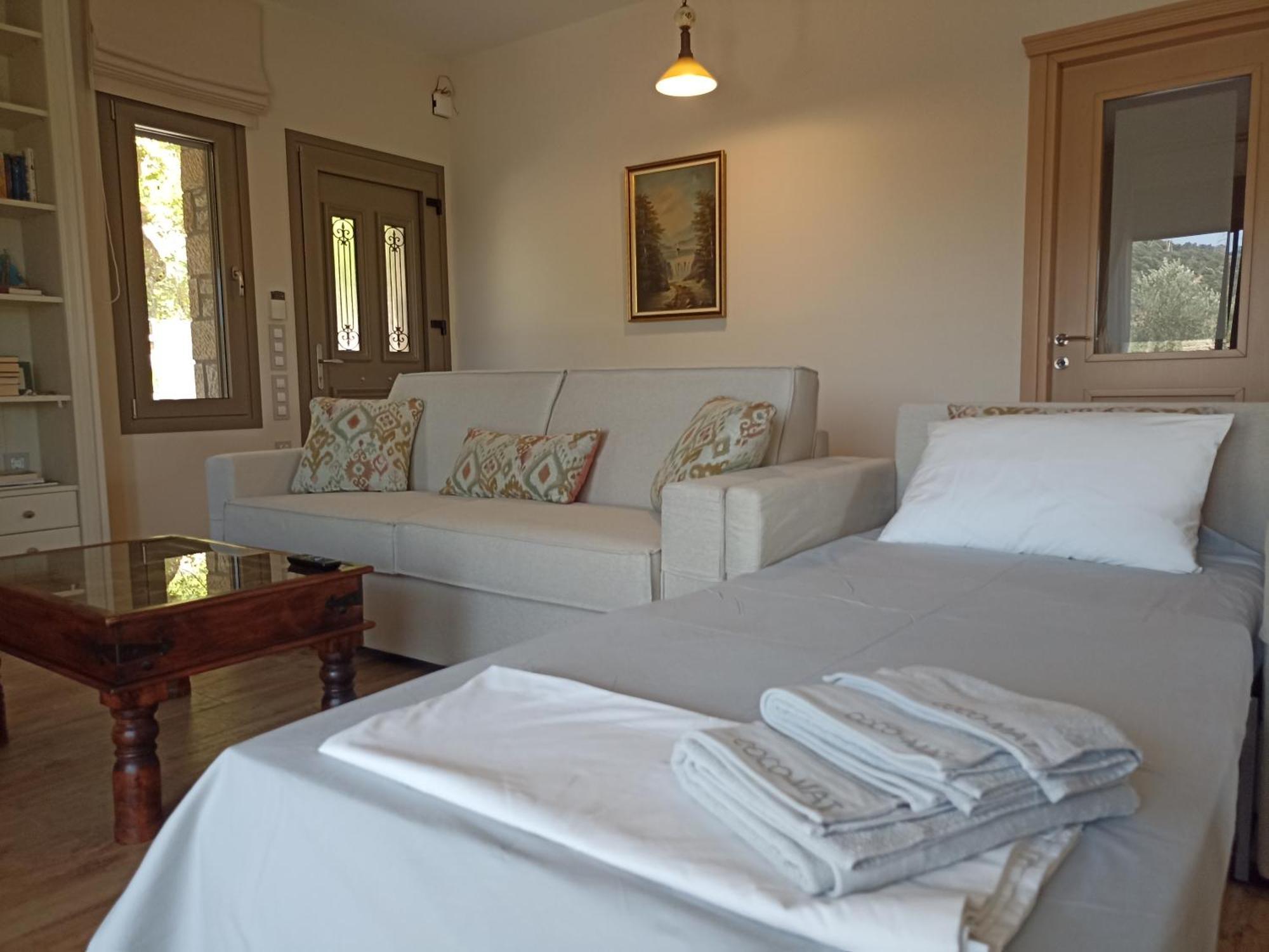 Seaside Retreat House Villa Paralia Sergoulas Bagian luar foto