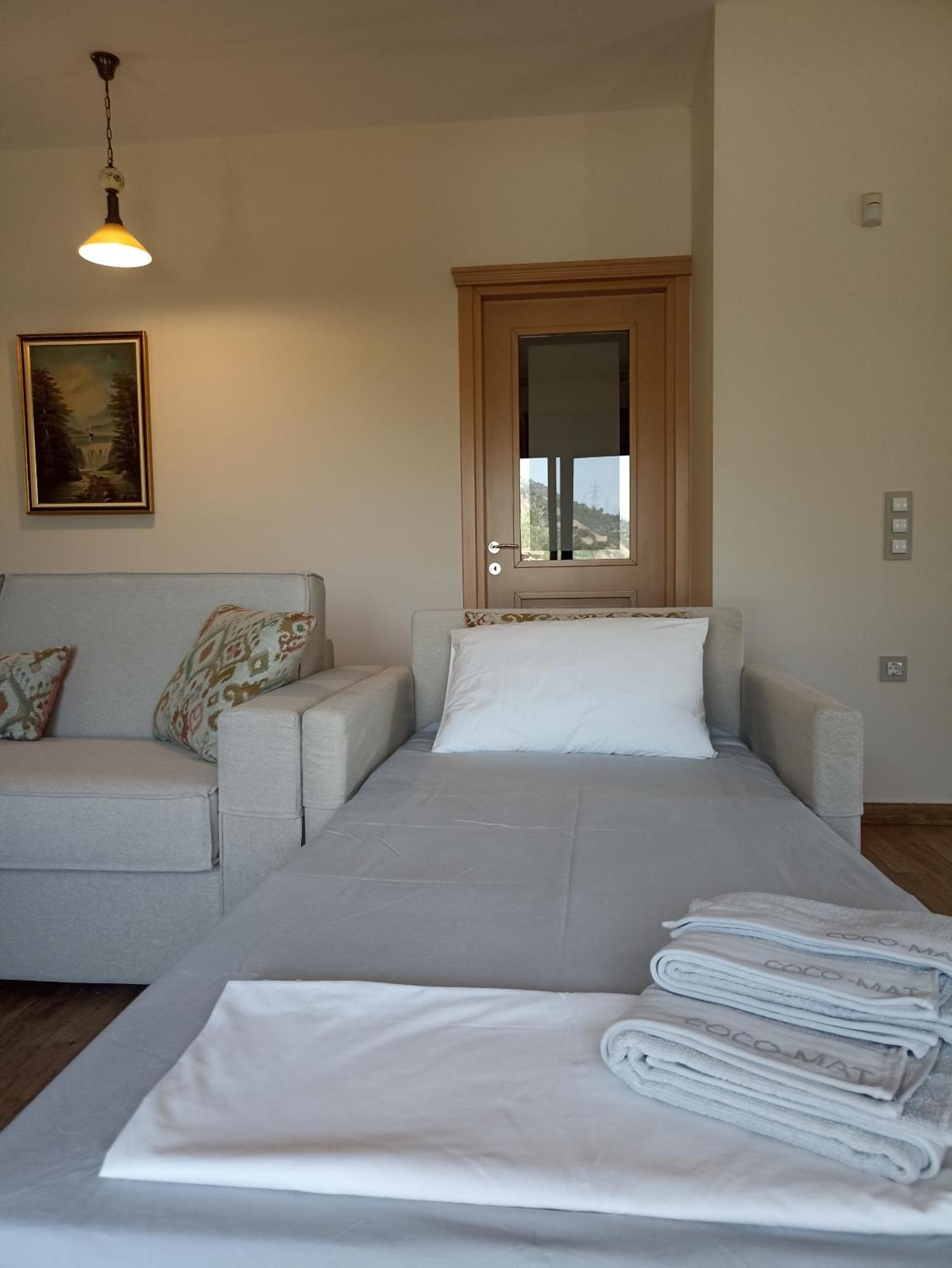 Seaside Retreat House Villa Paralia Sergoulas Bagian luar foto