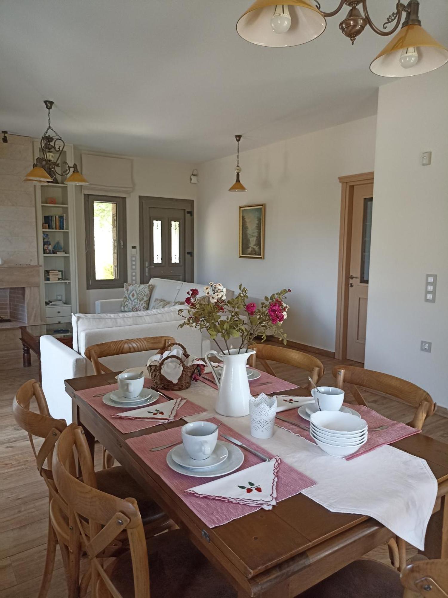 Seaside Retreat House Villa Paralia Sergoulas Bagian luar foto