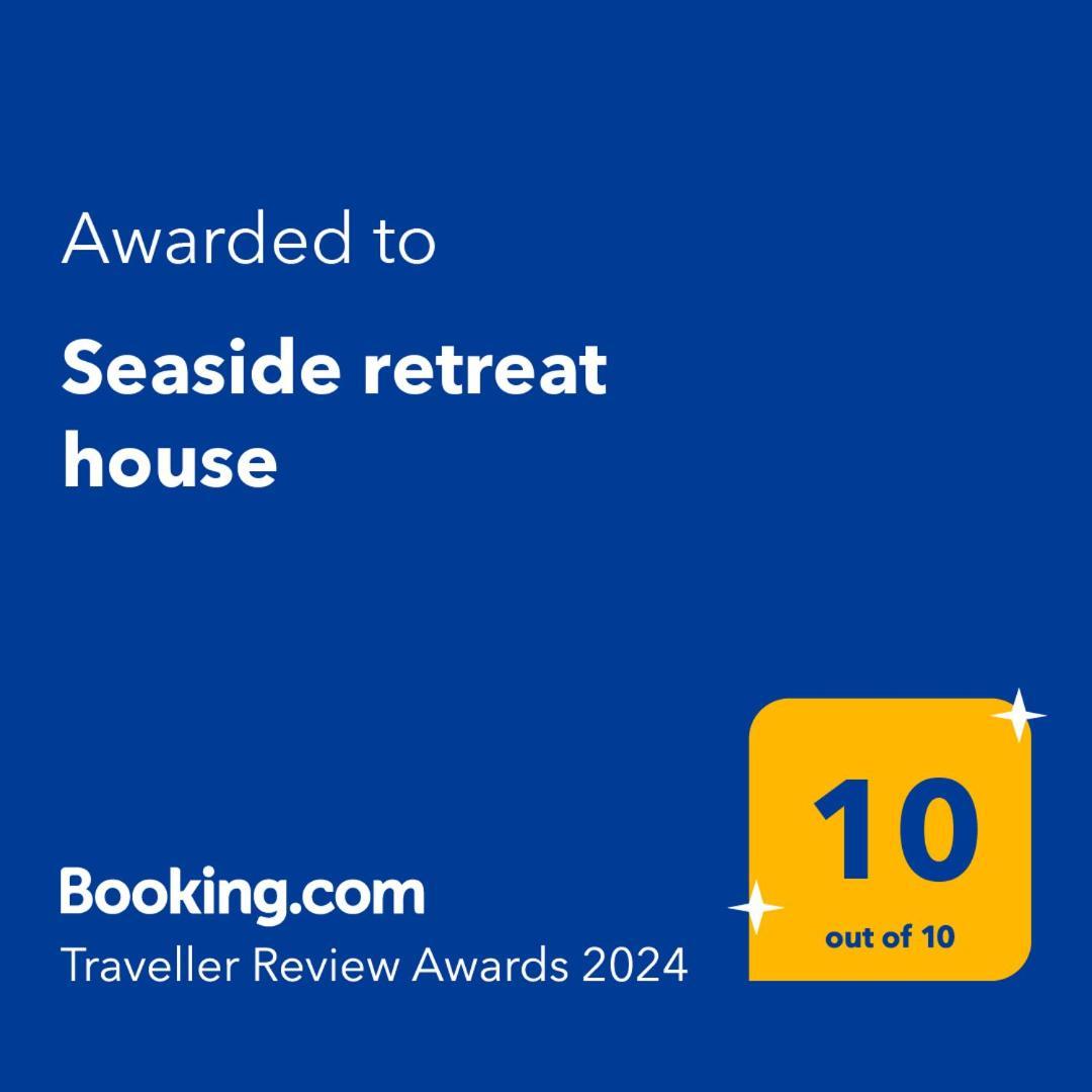 Seaside Retreat House Villa Paralia Sergoulas Bagian luar foto